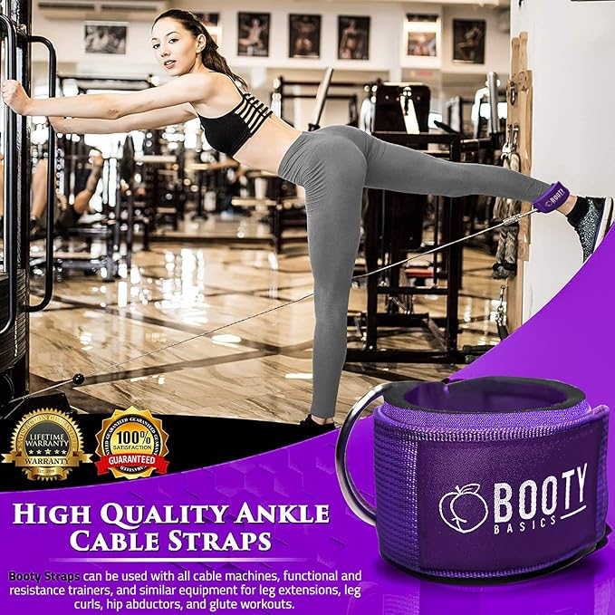 Fitness Ankle Strap for Cable Machines - Padded