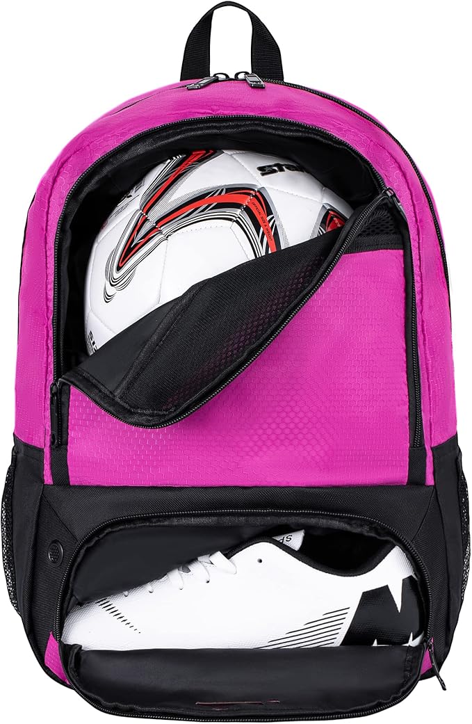 Himal Outdoors Soccer Bag-Backpack for Soccer,Backpack for Football & Volleyball & Handball,Sports Bag with Separate Cleat