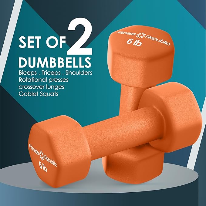 Neoprene Dumbbell Set of 2