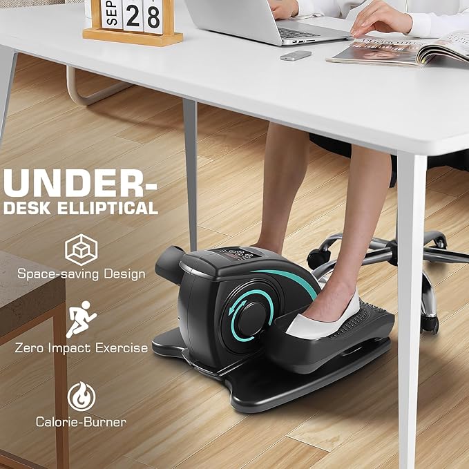 ANCHEER Under Desk Elliptical Machine