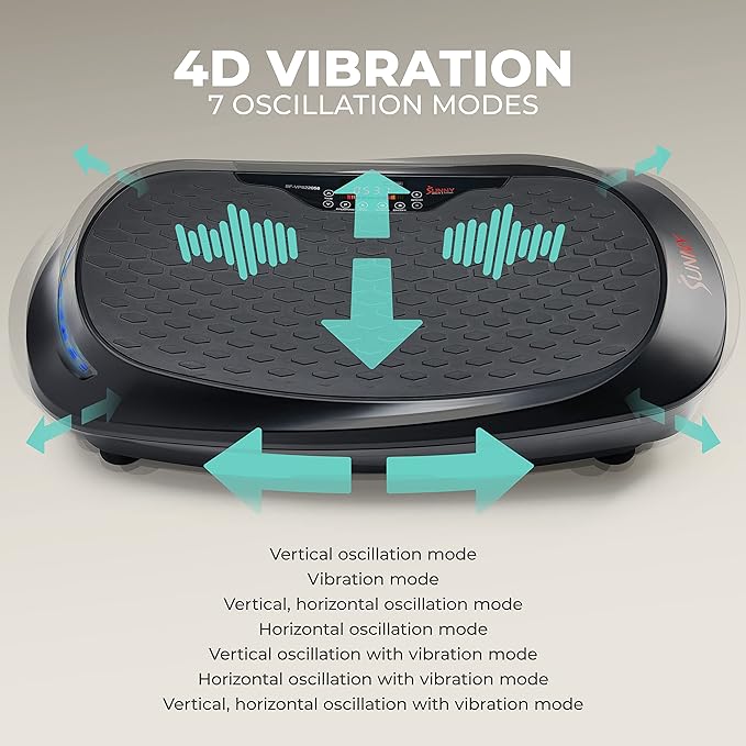 Sunny Health & Fitness Vibration Plate Exercise Machine