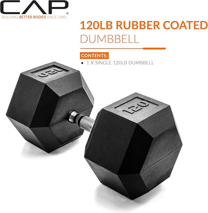 CAP Barbell Coated Hex Dumbbell Weight