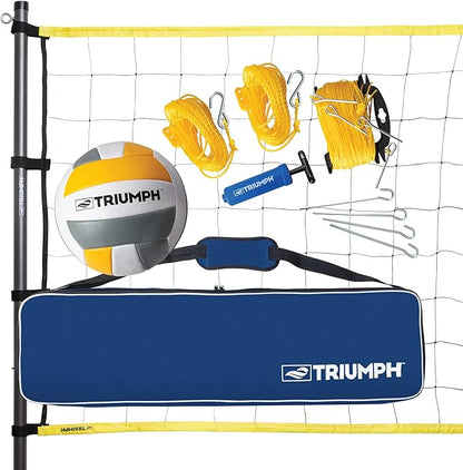 Triumph Sports Volleyball Sets - Volleyabll/Badminton Sets Available