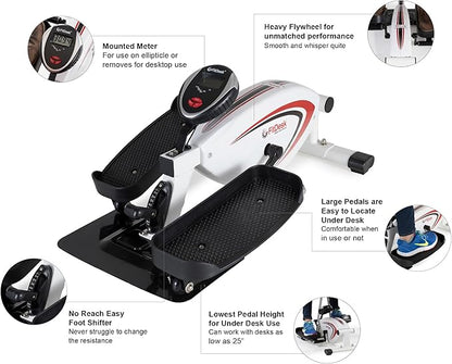 FitDesk Under Desk Bike Pedal Machine with Magnetic