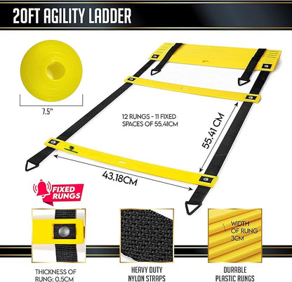 Best Ladder Agility and Speed Training Equipment Set