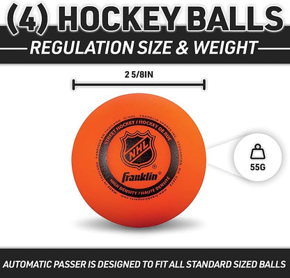 Franklin Sports NHL Automatic Hockey Ball Passer Machine