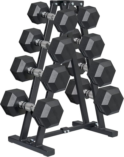 Dumbbell Rack for Home Gym, Weight Rack for Dumbbells Strength Training, Heavy Duty Weight Storage Organizer Dumbbell Storage Stand Hold