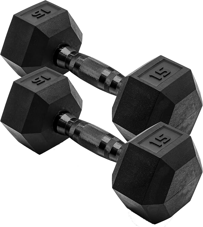 CAP Barbell Coated Dumbbell Weight