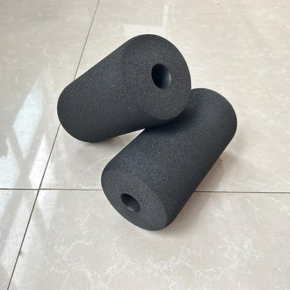 High Density Foam Roller, Replacement Foam Foot Pads for Home Gym Exercise Machines Equipments, Weight Bench Leg Extension Curl Attachment (Foam 7'')