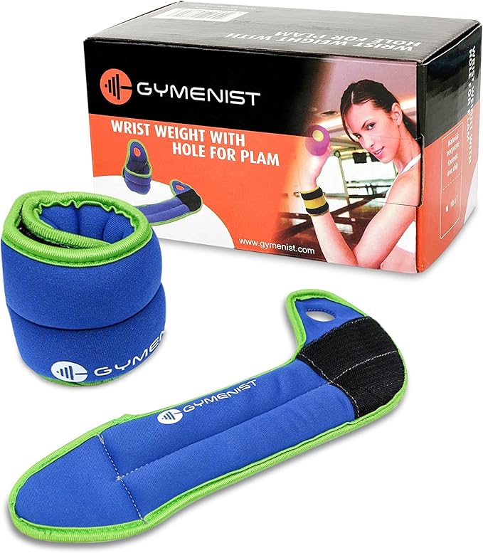 Pair of Wrist Weights With Hole for Thumb, Great for Running & All Kind of Cardio Exercises