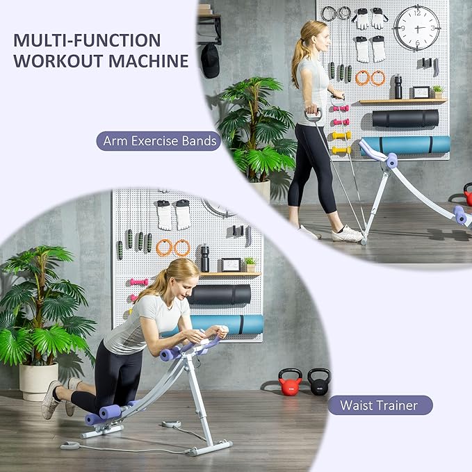 Soozier Foldable Ab Machine