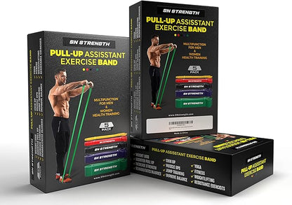 Premium Exercise Resistance Bands for Pull-up Assistance or Resistance Bands Home Workout Garage Gym Accessories