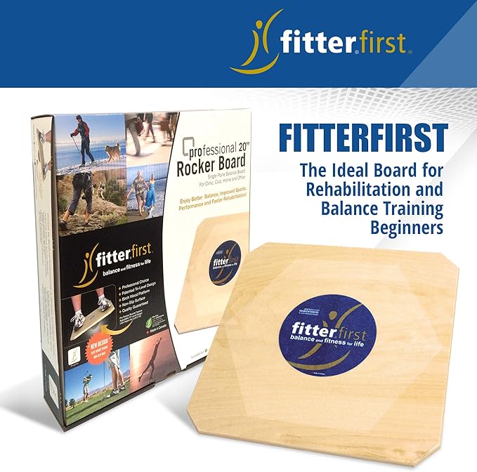 Fitterfirst Professional Rocker Board – 20”