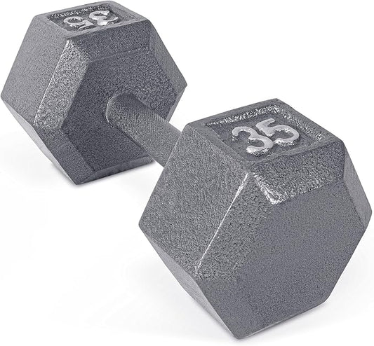 CAP Barbell Cast Iron Hex Dumbbell 35 lb