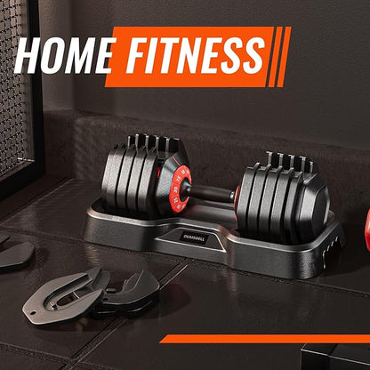 55 LB Adjustable Dumbbell Set for Men Women (10 Gears/10-55LB) Gears/10-55LB)