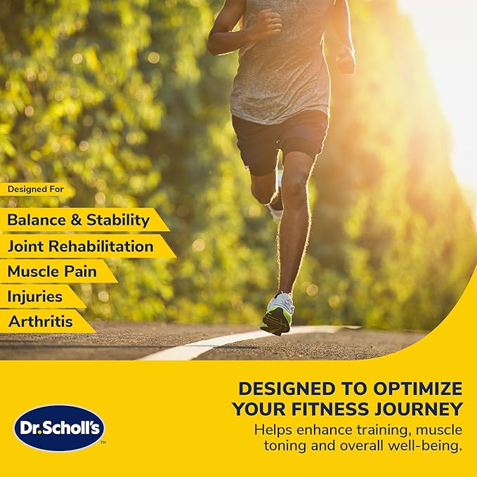 Dr. Scholl's Multi-Loop Deep Muscle Stretching Band - Balance & Stability, Joint Rehabilitation, Muscle Pain, Injuries, Arthritis