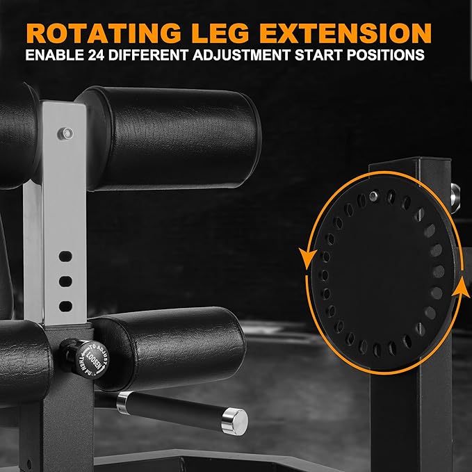 Signature Fitness Leg Extension and Curl Machine