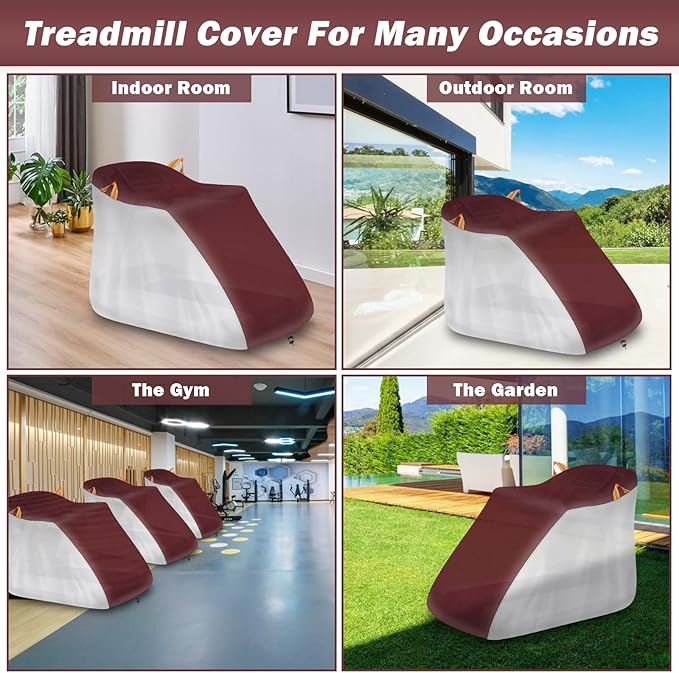 Treadmill Cover Waterproof Dustproof Running Machine Cover Exercise