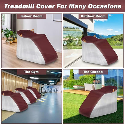 Treadmill Cover Waterproof Dustproof Running Machine Cover Exercise