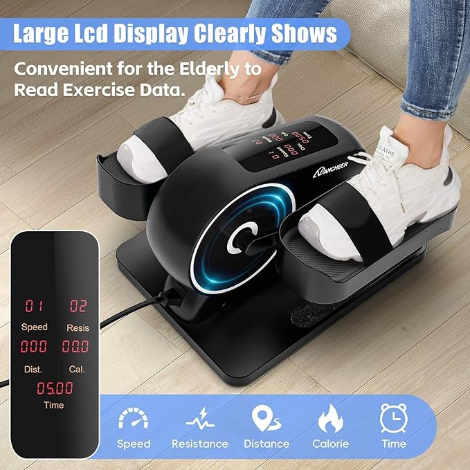 ANCHEER Under Desk Elliptical Machine