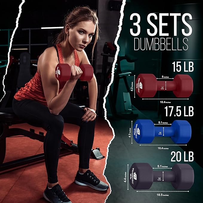 Neoprene Workout Dumbbells - Non Slip