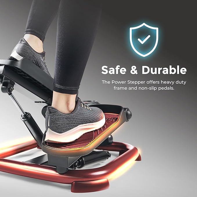 Sunny Health & Fitness 2-in-1 Premium Power Stepper