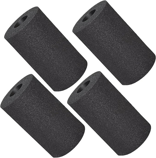 Foot Foam Pads Rollers Replacement Set for Home, Weight Bench Foam for Inversion Table Leg Tube,Sit Ups,Leg Curl Attachment/Extension