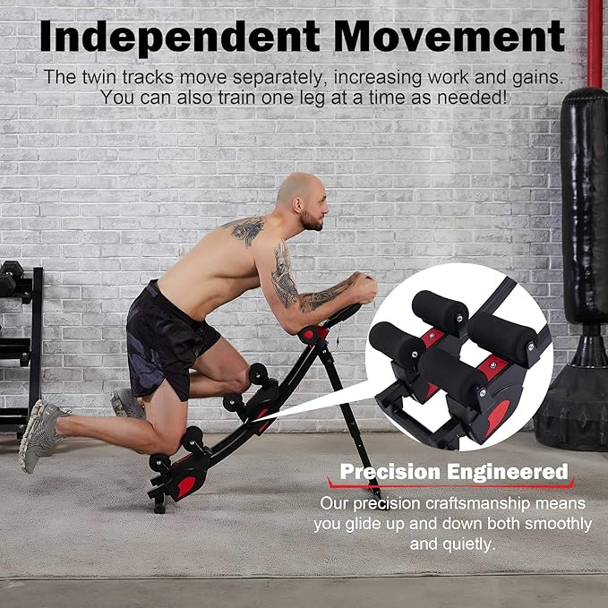 ZELUS Ab Machine for Home Gym 4 Intensities