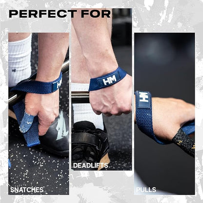 lifting Wrist Straps - Hand Wraps for Olympic Lifting, Snatch, Pulls, and Deadlift straps. Weight lifting wrist wraps, gym accessories for women and men, Straps for weight lifting.