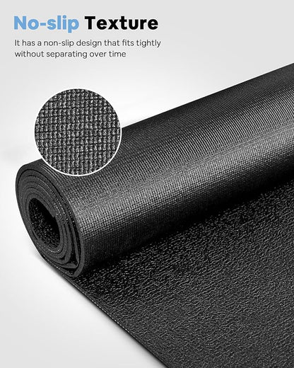 CIIHI Foldable Walking Pad Treadmill Mat - Exercise Equipment Mat with High Rebound of Protecting Floor, Reduce Noise and Vibration, Anti-Slip for Home Workout