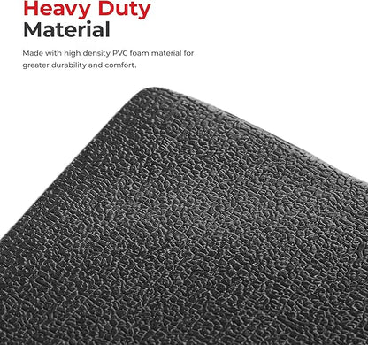 Sunny Health & Fitness Home Gym Mat Floor Protection Non Slip Foam Pad for Treadmill, Bike, Elliptical, Workout, Fitness & Exercise Equipment - Available in 4 Size Options