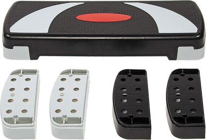 Signature Fitness Adjustable Workout Aerobic Stepper Step Platform Trainer