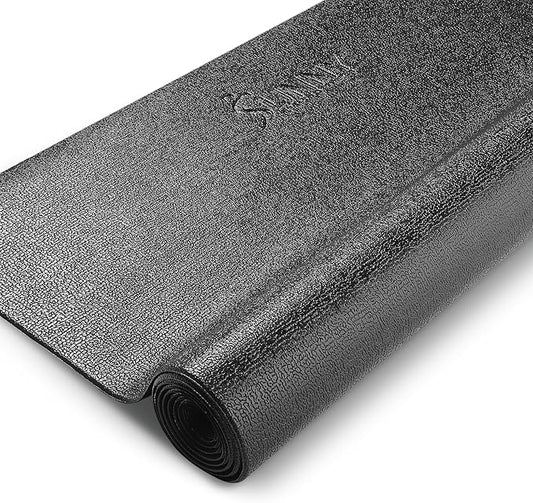 Sunny Health & Fitness Home Gym Mat Floor Protection Non Slip Foam Pad for Treadmill, Bike, Elliptical, Workout, Fitness & Exercise Equipment - Available in 4 Size Options