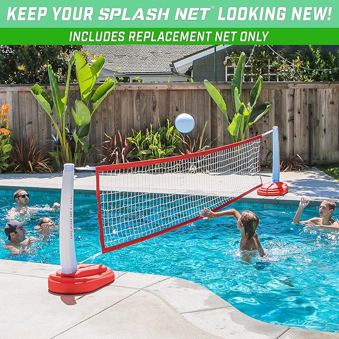 Replacement Pool Volleyball Net for GoSports Splash Net PRO or MAX Games