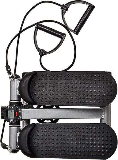 Signature Fitness Mini Steppers for Exercise with Handlebar