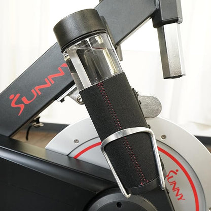 Sunny Health & Fitness Magnetic Belt Drive Indoor Cycling Bike With Optional SunnyFit® App Connectivity