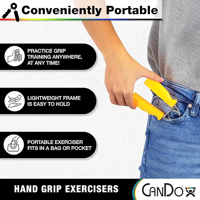 CanDo Ergonomic Hand Grip