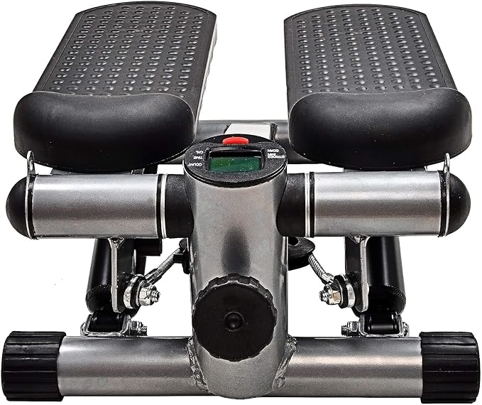 Signature Fitness Mini Steppers for Exercise with Handlebar