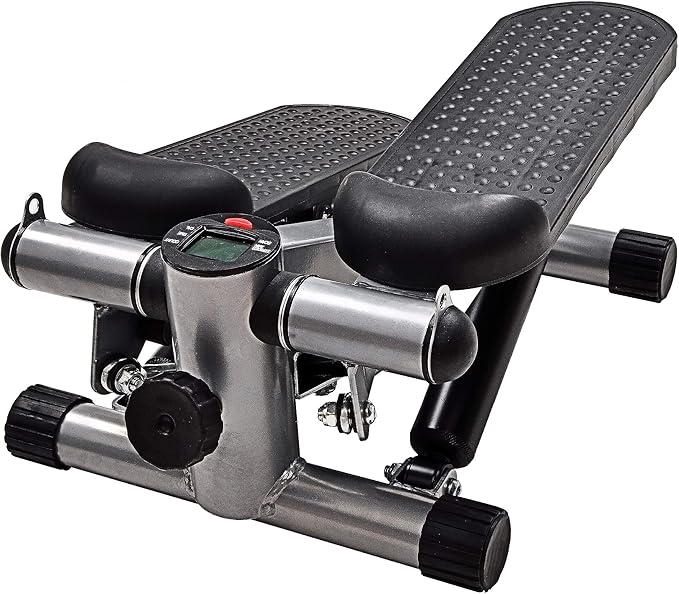 Signature Fitness Mini Steppers for Exercise with Handlebar