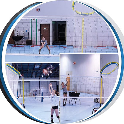 Park & Sun Sports Indoor/Outdoor Adjustable Target Net: Spectrum Precision Volleyball Trainer