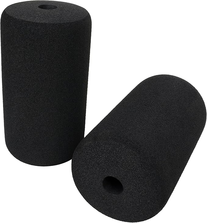 Ader Sporting Goods Foam Roller 8" x 4" OD x 23mmID Sold by Pair