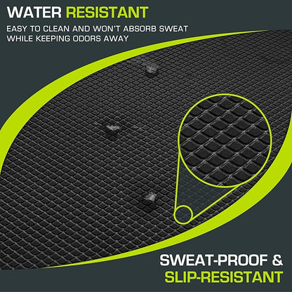 ProsourceFit Exercise Balance Pad – Non-Slip Cushioned Foam Mat & Knee Pad for Fitness and Stability Training, Yoga, Physical Therapy 15.5”x12.75”