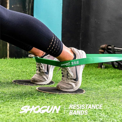 Resistance Bands - Heavy Duty Resistance & Stretch Bands for Exercise. Ideal for Pull-up Assistance, Body Stretching, Power-Lifting, Resistance Training. Shogun Sports Resistance Bands for Working Out