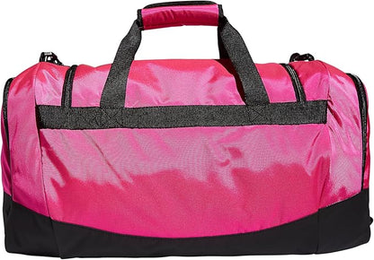 adidas Defender 4 Medium Duffel Bag, Team Shock Pink, One Size