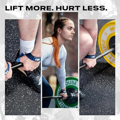 lifting Wrist Straps - Hand Wraps for Olympic Lifting, Snatch, Pulls, and Deadlift straps. Weight lifting wrist wraps, gym accessories for women and men, Straps for weight lifting.