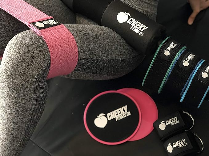 Cheeky Fitness Padded Ankle Straps for Cable Machines