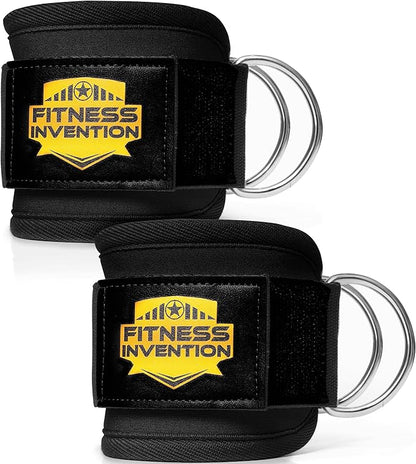 Ankle Straps for Cable Machines - Ergonomic Ankle