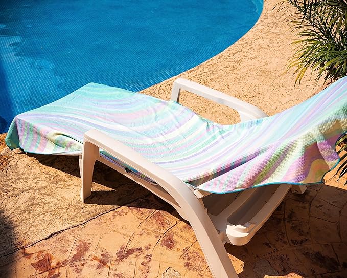 Elite Trend Microfiber Beach Towel - Extra Large 78x35 Inch Sand Free Quick Dry Towel for Travel, Swimming, Pool, Yoga, Hiking, Camping – Lightweight Fast Drying Microfiber Towel Compact for Adults