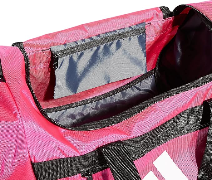 adidas Defender 4 Medium Duffel Bag, Team Shock Pink, One Size