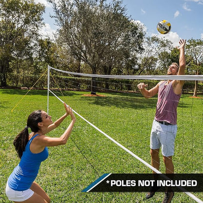 EastPoint Sports Replacement Volleyball Net with High Strength Cable, Reinforced Side Tapes, and Weather Resistant Material - Poles Not Included, Original Version